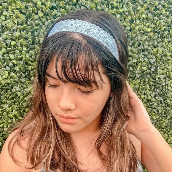Girls Lace Headbands Set Adjustable No Slip Elastic Dressy Pastel Hair Accessori main image 4